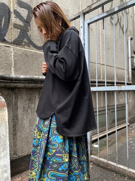 「FANEUIL（ファヌル）のアイテム」を使った、もぎさん（レディース・153cm）の夏コーディネート