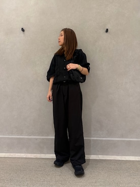 「schott(ショット)のアイテム」を使った、もぎさん(レディース・153cm)の春コーディネート