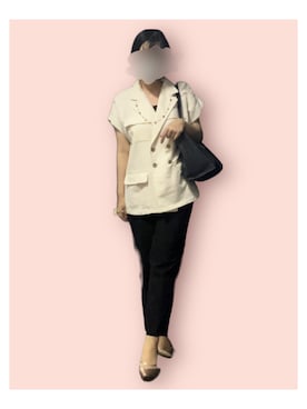 「ORiental TRaffic(ORiental TRaffic)」｜「アイテム（その他アウター）」を使った、maiK☺︎さん（レディース・163cm）の秋コーディネート
