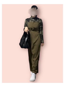 「LEANN（リーン）のアイテム」を使った、maiK☺︎さん（レディース・163cm）の秋コーディネート