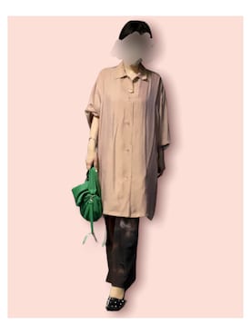 「AMERI」｜「アイテム（パンプス）」を使った、maiK☺︎さん（レディース・163cm）の夏コーディネート