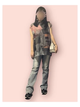 「AMERI」｜「アイテム（アクセサリー）」を使った、maiK☺︎さん（レディース・163cm）の夏コーディネート