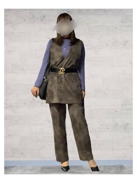 「RANDA」｜「アイテム（パンプス）」を使った、maiK☺︎さん（レディース・163cm）の秋コーディネート