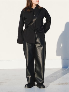 「STEVE MADDEN（スティーブマデン）のアイテム」を使った、Esmeralda（エスメラルダ）さん（レディース・162cm）の秋コーディネート