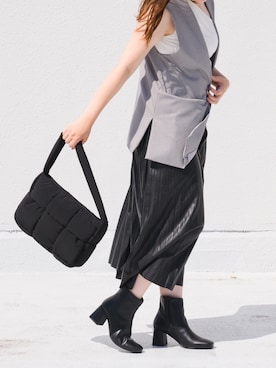 「BONTRE（ボントレ）のアイテム」を使った、Esmeralda（エスメラルダ）さん（レディース・166cm）の夏コーディネート