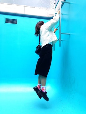 「オールドコーチ」｜ゆきさん（レディース・156cm）の冬コーディネート