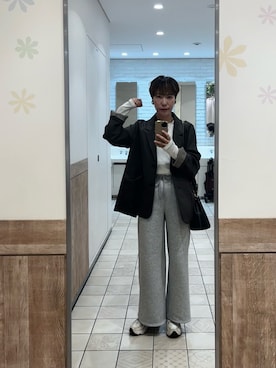 「アイテム（テーラードジャケット）」を使った、KOTAさん（レディース・162cm・30代）の秋コーディネート