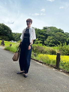 「Green　Parks（グリーンパークス）のアイテム」を使った、KOTAさん（レディース・162cm）の秋コーディネート
