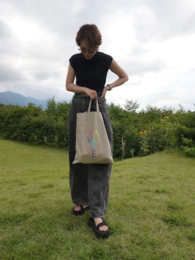 「Teva（テバ）のアイテム（サンダル）」を使った、KOTAさん（レディース・162cm）の夏コーディネート