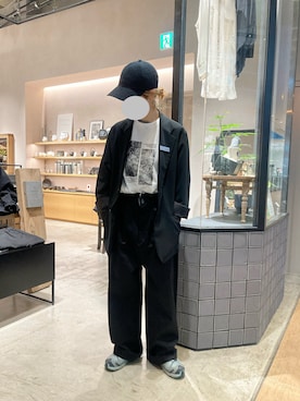 「Nine Tailor（ナインテイラー）のアイテム」を使った、やこさん（レディース・159cm）の春コーディネート