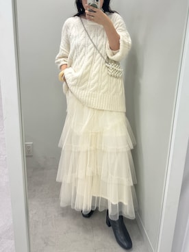 トリウミユカ(骨格ストレート/イエベ秋)さんのコーディネート