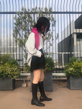 トリウミユカ(骨格ストレート/イエベ秋)さん（レディース・166cm）の秋コーディネート