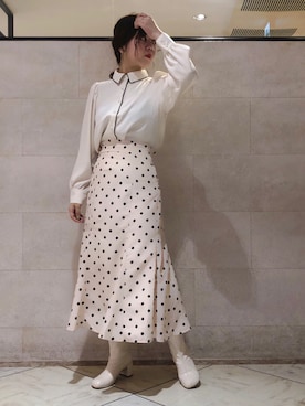 トリウミユカ(骨格ストレート/イエベ秋)さん(レディース・166cm)の秋コーディネート