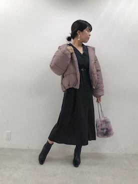 トリウミユカ(骨格ストレート/イエベ秋)さん（レディース・166cm）の秋コーディネート