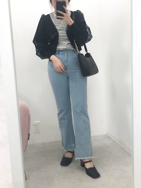 トリウミユカ(骨格ストレート/イエベ秋)さん（レディース・166cm）の冬コーディネート