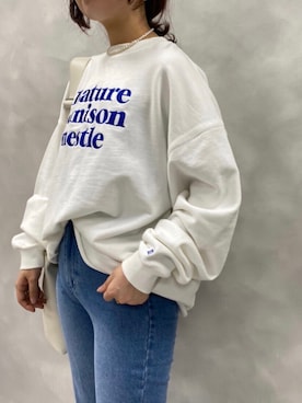 「NUN（エヌユーエヌ）のアイテム」を使った、トリウミユカ(骨格ストレート/イエベ秋)さん（レディース・166cm）の冬コーディネート