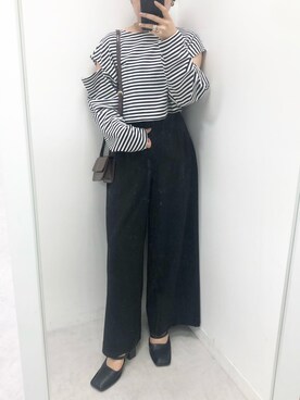 トリウミユカ(骨格ストレート/イエベ秋)さん（レディース・166cm）の夏コーディネート