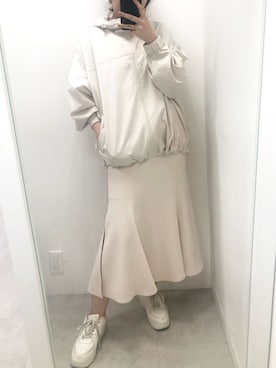 トリウミユカ(骨格ストレート/イエベ秋)さん（レディース・166cm）の春コーディネート