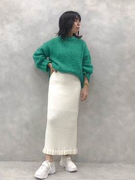 トリウミユカ(骨格ストレート/イエベ秋)さん（レディース・166cm）の秋コーディネート