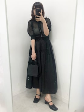 トリウミユカ(骨格ストレート/イエベ秋)さん（レディース・166cm）の夏コーディネート