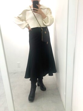 トリウミユカ(骨格ストレート/イエベ秋)さん（レディース・166cm）の秋コーディネート