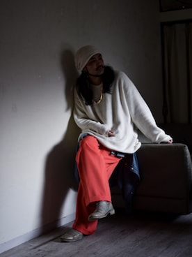 「チャイハネ（チャイハネ）のアイテム」を使った、&GOMAさん（メンズ・171cm）の春コーディネート