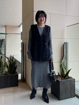 たけえみさん（レディース・165cm）の秋コーディネート