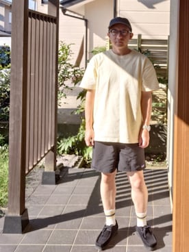 「アイテム（レッグウェア）」を使った、ひろやすさん（メンズ・170cm）の秋コーディネート