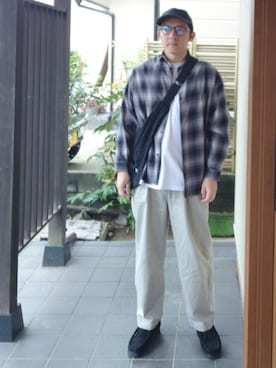 ひろやすさん（メンズ・170cm）の秋コーディネート