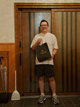 「ボタニカル」｜ひろやすさん（メンズ・170cm）の夏コーディネート