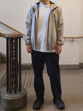 「SHIPS（シップス）のアイテム」を使った、ひろやすさん（メンズ・170cm）の秋コーディネート