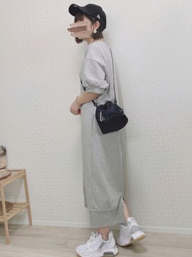 「DHOLIC STYLE（ディーホリックスタイル）のアイテム」を使った、welina＊さん（レディース・152cm）の夏コーディネート