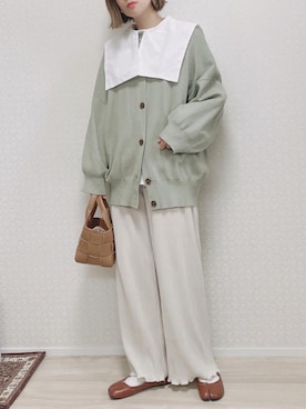 「RETRO GIRL（レトロガール）のアイテム」を使った、welina＊さん（レディース・152cm）の冬コーディネート