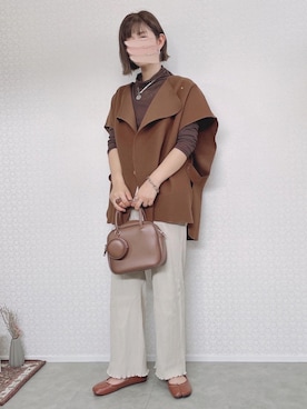 「tukn.（トゥクン）のアイテム（バッグ）」を使った、welina＊さん（レディース・152cm）の夏コーディネート
