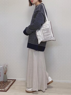 「CASPER JOHN（キャスパージョン）のアイテム」を使った、welina＊さん（レディース・152cm）の冬コーディネート