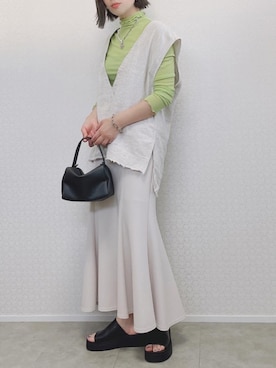 「SHENERY（シーナリー）のアイテム」を使った、welina＊さん（レディース・152cm）の夏コーディネート
