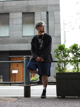 「アイテム（カーディガン/ボレロ）」を使った、matsuokaさん（メンズ・170cm・30代）の夏コーディネート