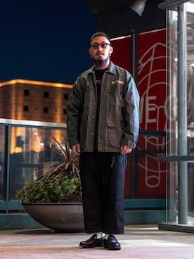 「ファッションの力を信じよう」｜matsuokaさん（メンズ・170cm）の冬コーディネート