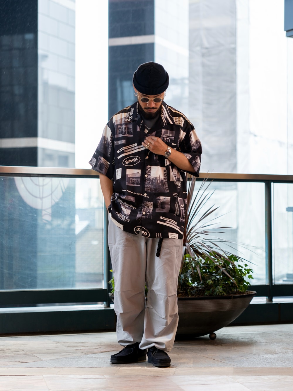 matsuoka｜schottのカーゴパンツを使ったコーディネート - WEAR