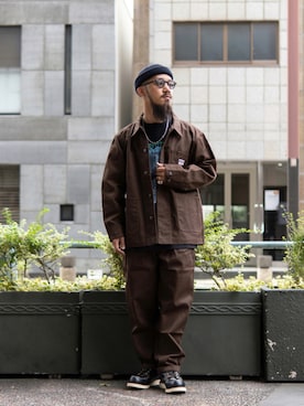 「ファッションの力を信じよう」｜「アイテム（ジャケット/アウター）」を使った、matsuokaさん（メンズ・170cm）の秋コーディネート