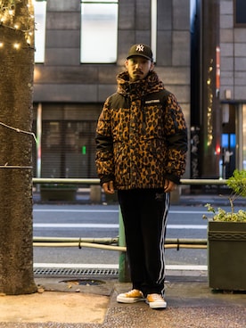 「アイテム（ダウンジャケット/コート）」を使った、matsuokaさん（メンズ・170cm・30代）の秋コーディネート