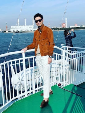 「Valstar（バルスターヴァルスター）のアイテム」を使った、Fumiさん（メンズ・177cm）の春コーディネート