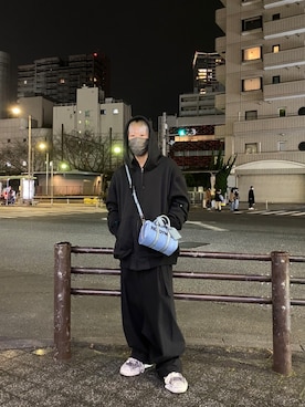 「FACETASM（ファセッタズム）のアイテム（パーカー）」を使った、Ko-taro-さん（メンズ・170cm）の冬コーディネート