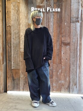 「FACCIES（ファチーズ）のアイテム（パンツ）」を使った、Ko-taro-さん（メンズ・170cm）の秋コーディネート