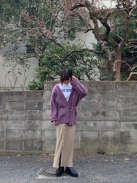 naoさん（レディース・163cm）の冬コーディネート