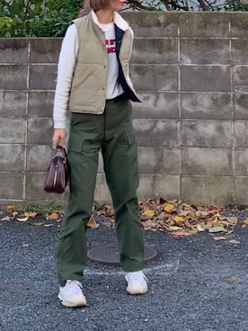 naoさん（レディース・163cm）の冬コーディネート