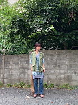 naoさん（レディース・163cm）の夏コーディネート