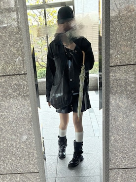 「GYDA（ジェイダ）のアイテム（ジャケット/アウター）」を使った、𝒮さん（レディース・172cm）の春コーディネート