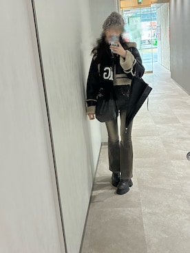 𝒮さん(レディース・172cm)の冬コーディネート