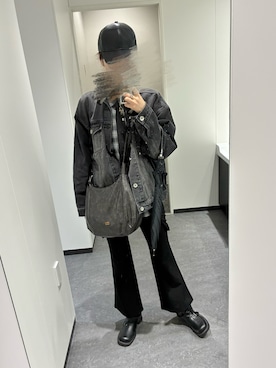 「GYDA（ジェイダ）のアイテム（ジャケット/アウター）」を使った、𝒮さん（レディース・172cm）の春コーディネート